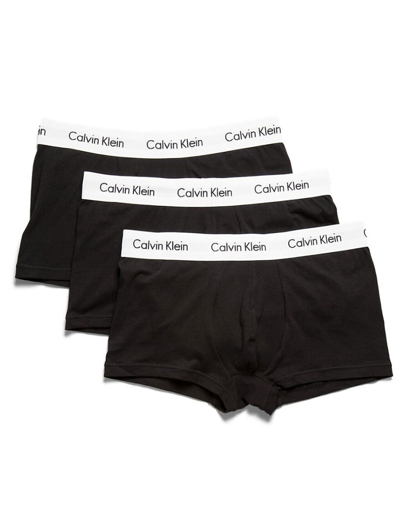 Pack of 3 Black Boxers