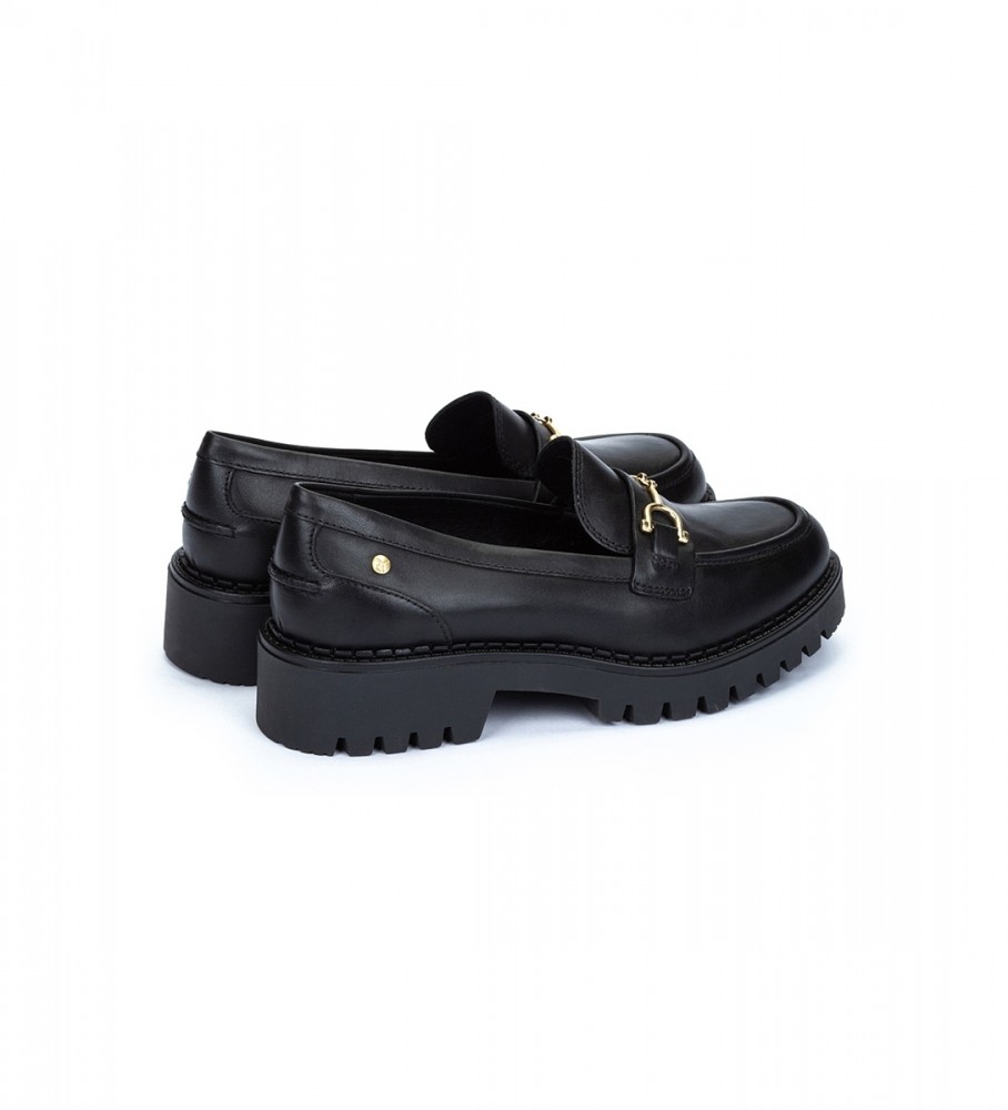 Mocassins de couro Pikolinos Aviles, pretos