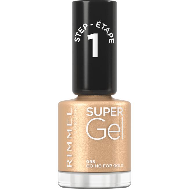 Rimmel SuperGel Nail Polish Lacquer Going For Gold 095 12 ML