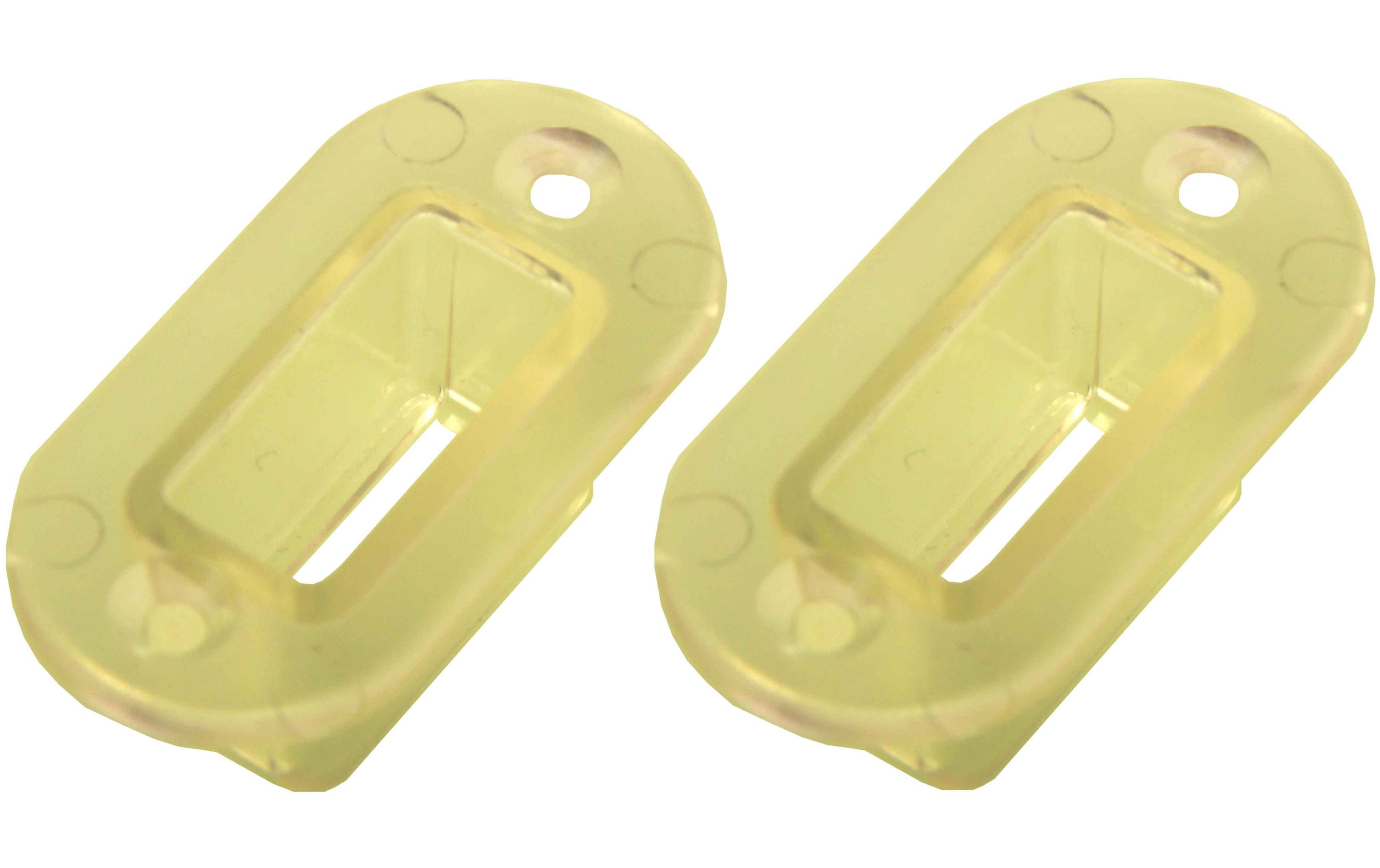 Einbaurahmen MPX gross, transparent, 2 StückEinbaurahmen für MPX-Hochstromstecker