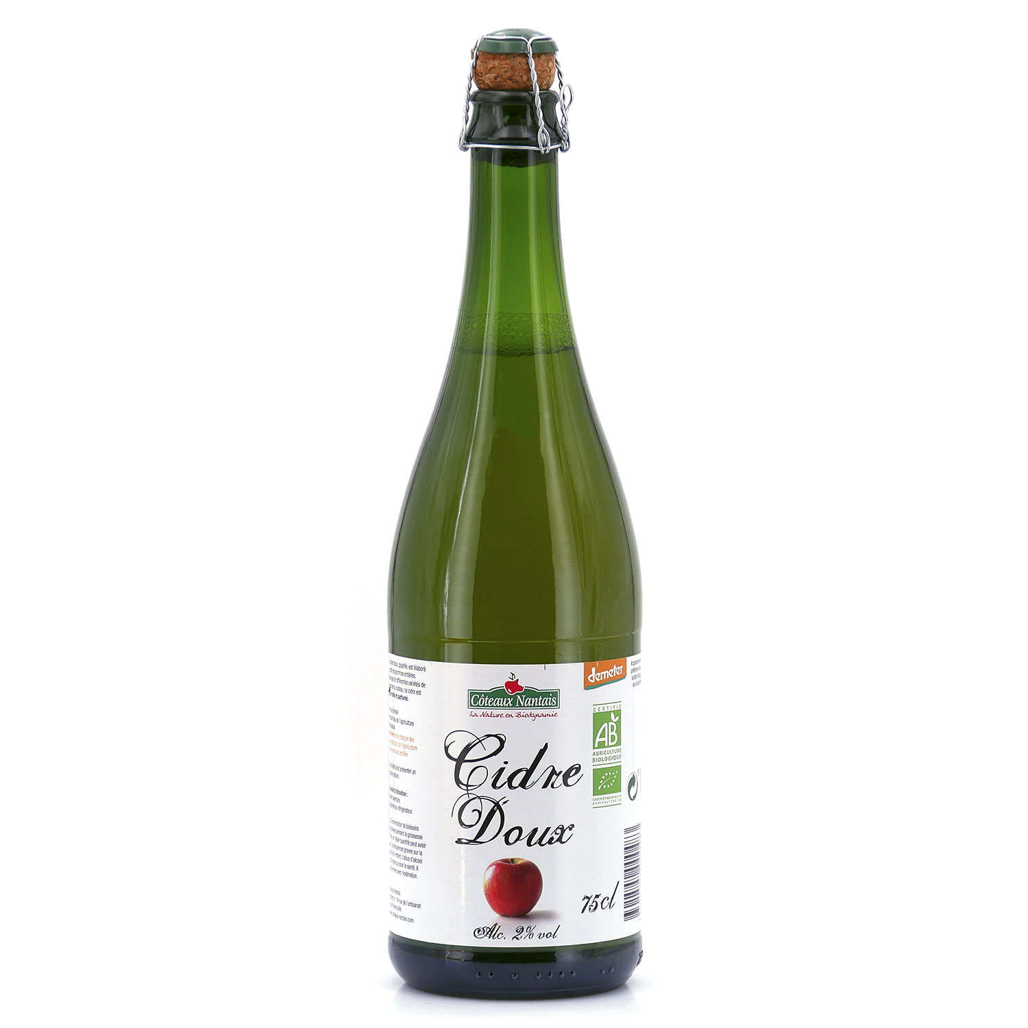 Cidre doux bio  2%