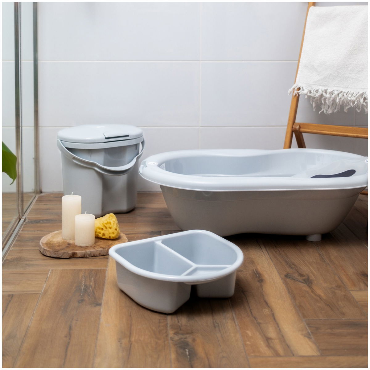 rothorotho   TOP Badewanne stone grey