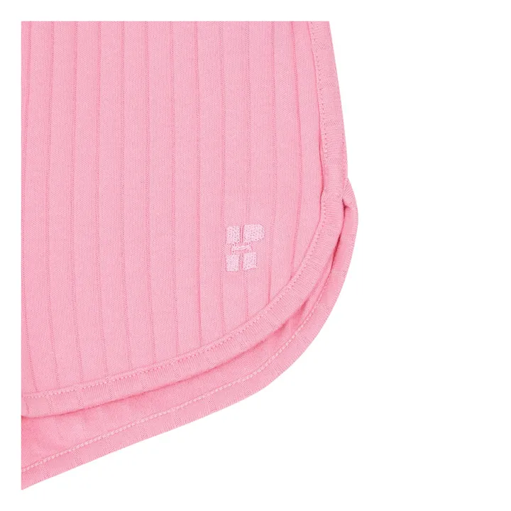 Hundred Pieces Short RIB Cotton Bio | Rose