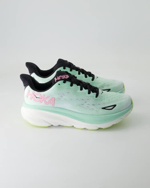 Hoka W Clifton 9 Sportschuhe in Grün