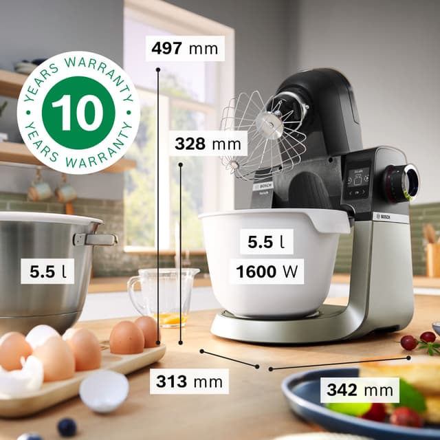 Bosch Series 6 køkkenmaskine MUMS6ZS18 (sort)