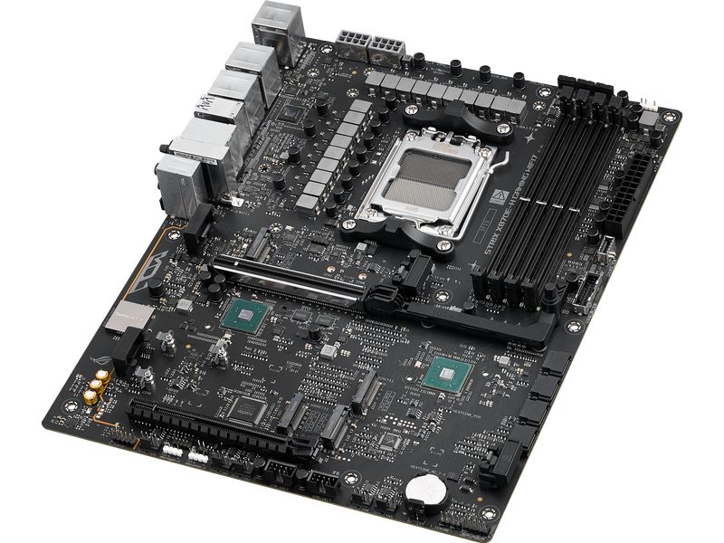 ASUS ROG Mainboard ROG STRIX X870E-H WIFI7 ATX Gaming Mainboard mit AMD X870E Chipsatz und Wi-Fi 7