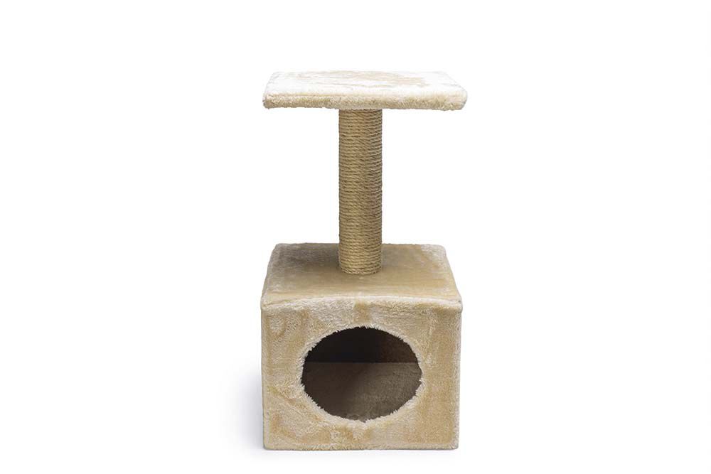 BEEZTEES Christa - Krabpalen & Krabplanken - Beige - 32x32x60 cm