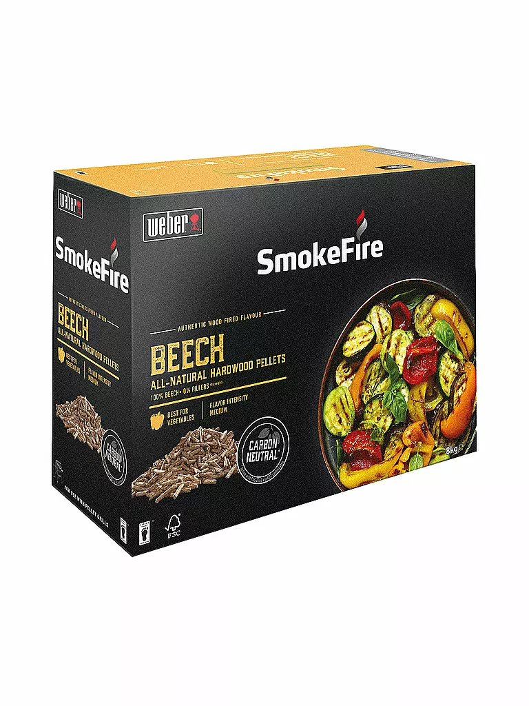 WEBER GRILL Smokefire Holzpellets 9kg Buchenholz braun