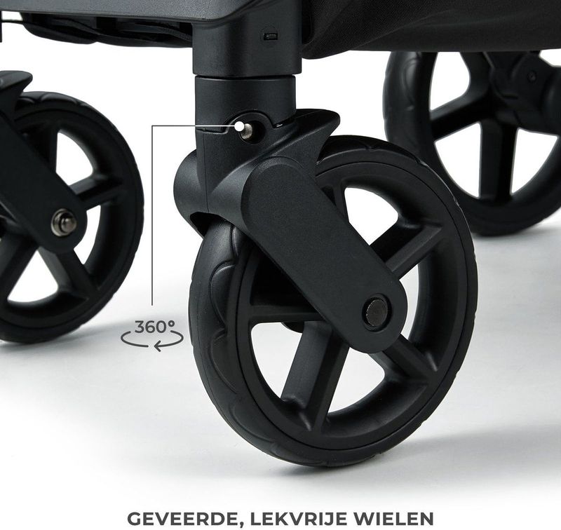 Kinderkraft - LOOM - Buggy - Lichtgewicht - Groen - Automatisch Inklapbaar - Wendbaar