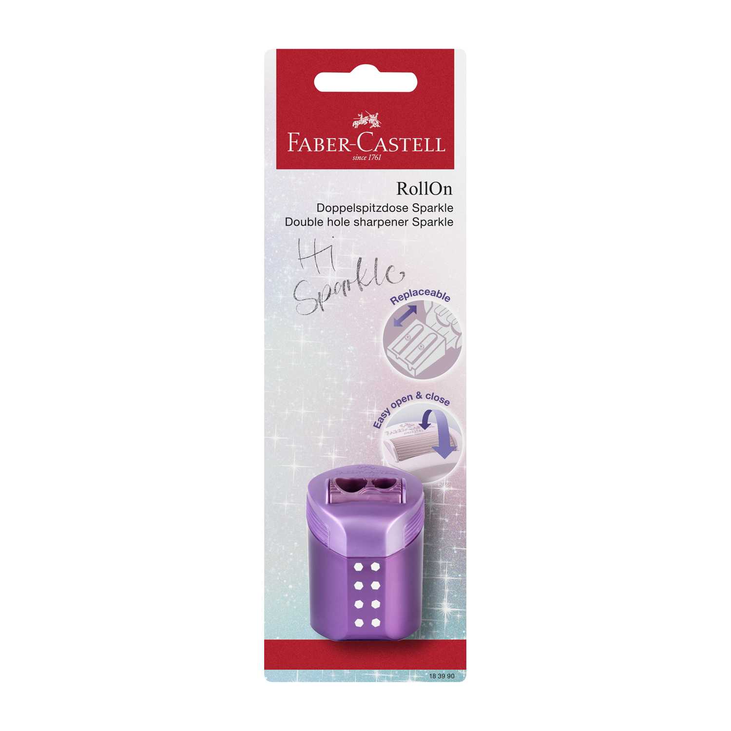 Faber-Castell RollOn Doppelspitzdose Sparkle