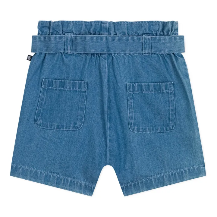 Petit Bateau Short Mallette Denim | Bleu jean