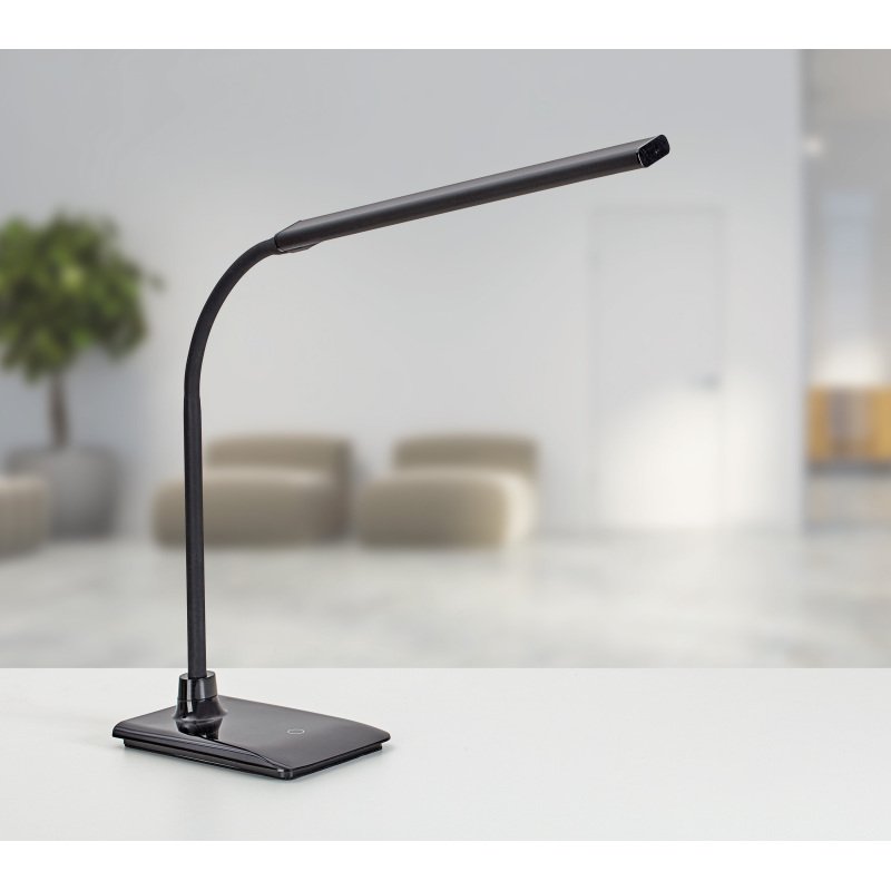 Lampe de bureau à LED pirro, avec socle
