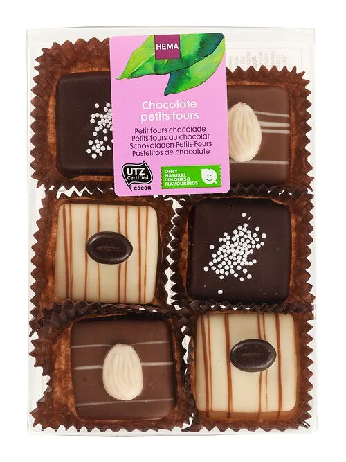 petits fours au chocolat