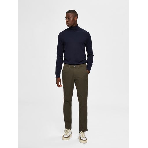 Selected Homme Slim-Miles Flex Structure Bukser, Forest Night, W31/L32