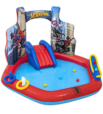 Bestway Spielbecken m. Zubehör - 211 x 206 cm - Spider-Man