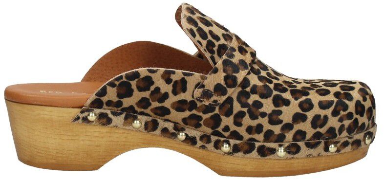 Red Rag Clogs beige
