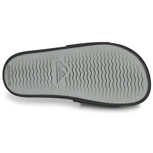 Quiksilver - RIVI SLIDE YOUTH - Noir / Gris