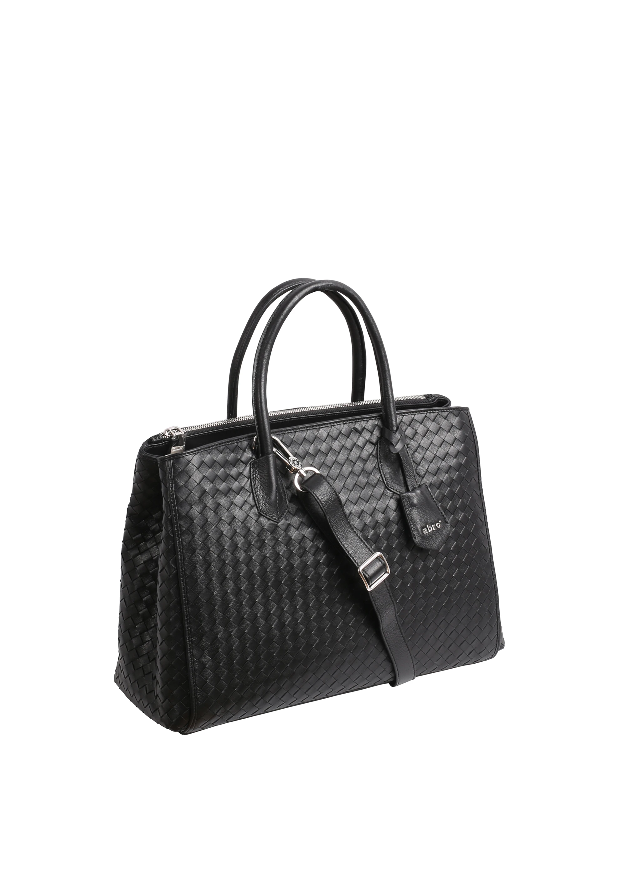 Business Shopper BUSY large Leather Piuma Woven Standard