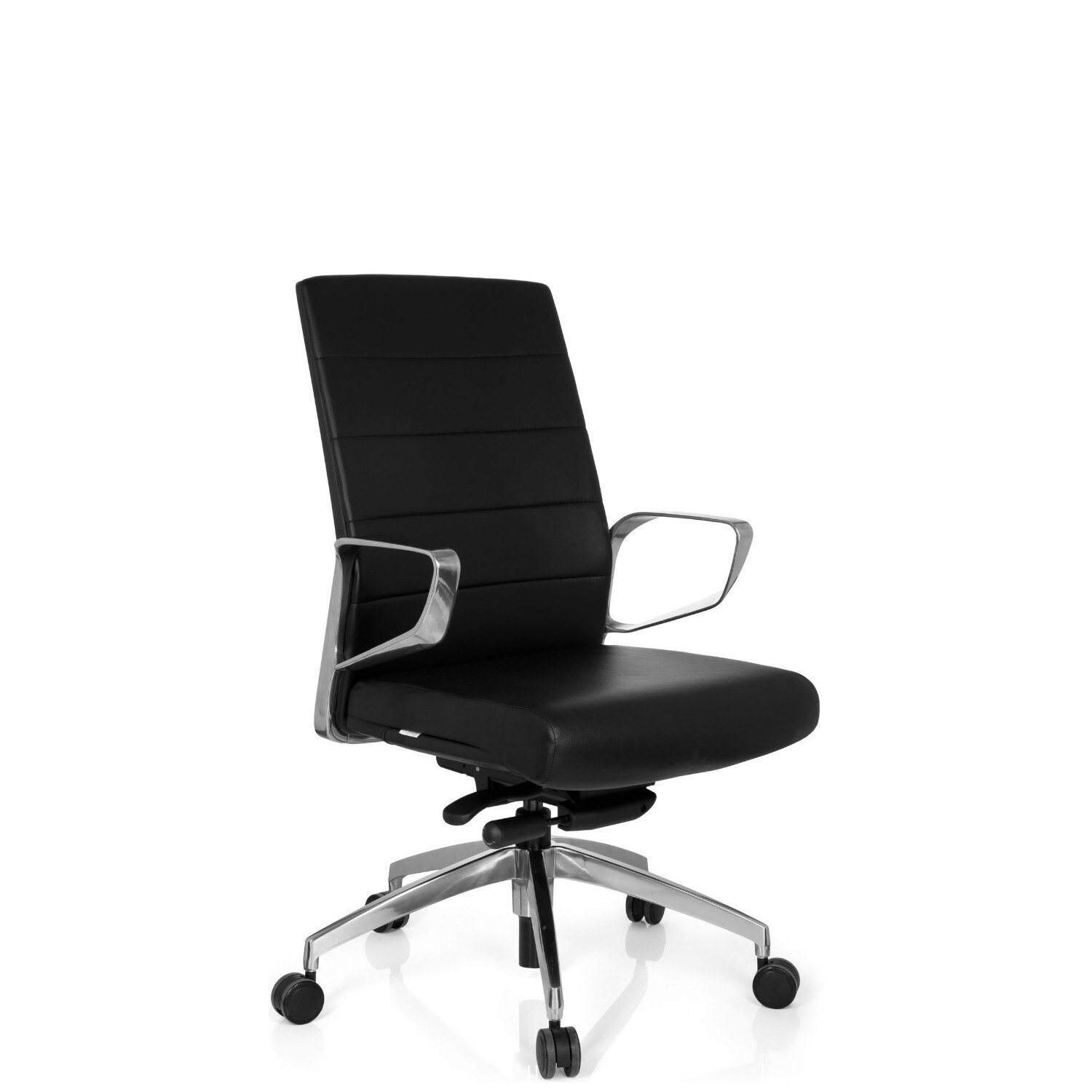 Profi Bürostuhl PROVIDER Kunstleder mit Armlehnen hjh OFFICE