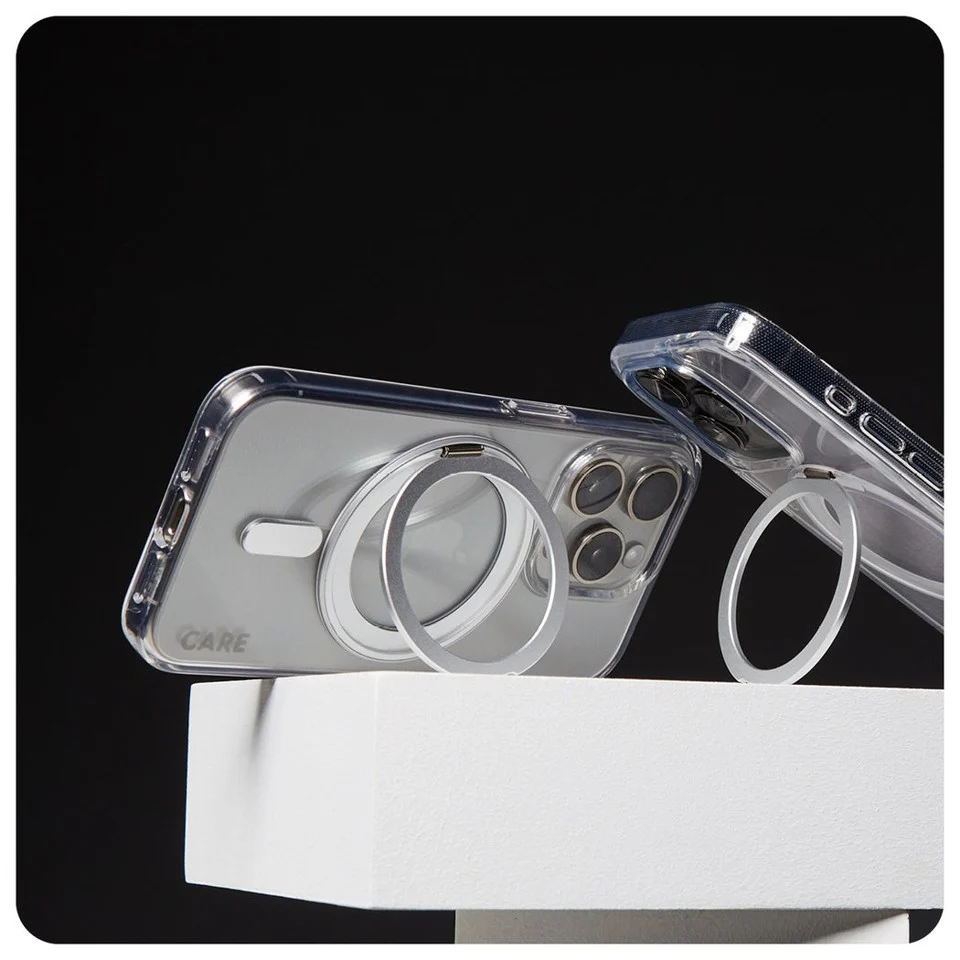 CARE by PanzerGlass-Case - Transparent & MagSafe - iPhone 16 Pro
