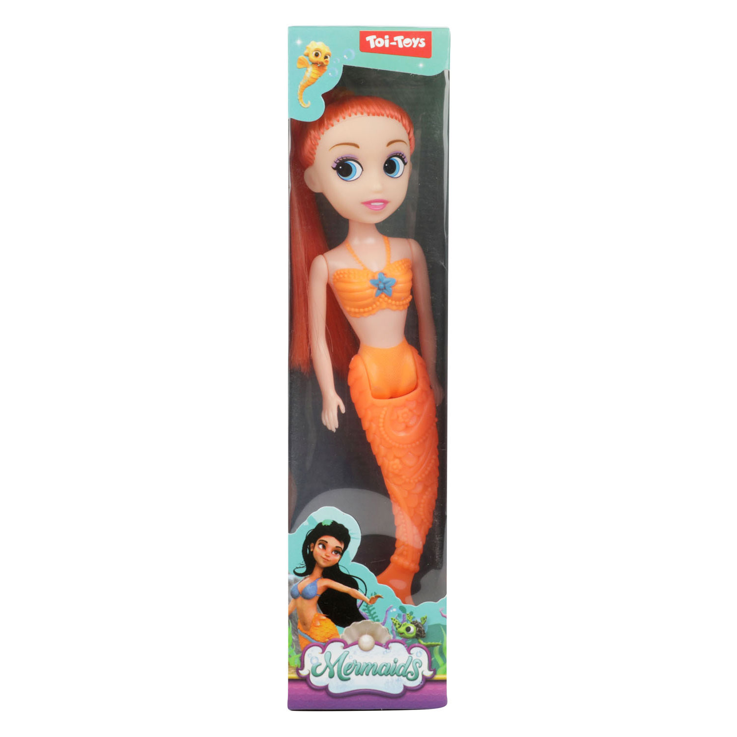 Mermaids Zeemeerminpop met Buigbare Staart, 18cm