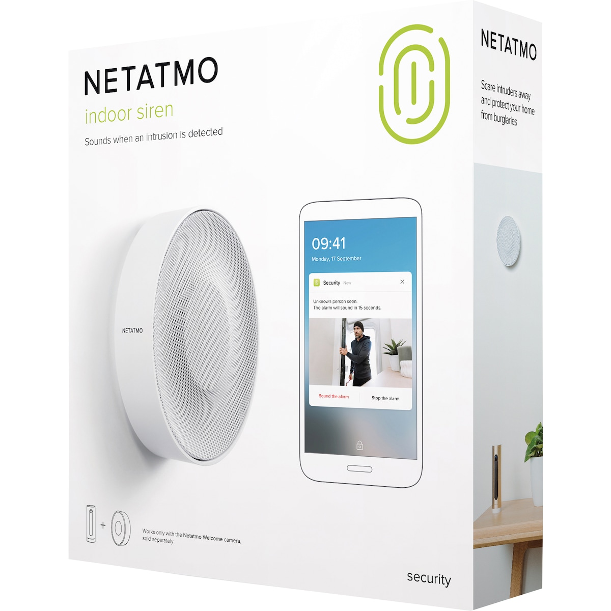 Netatmo Smart innendørssirene