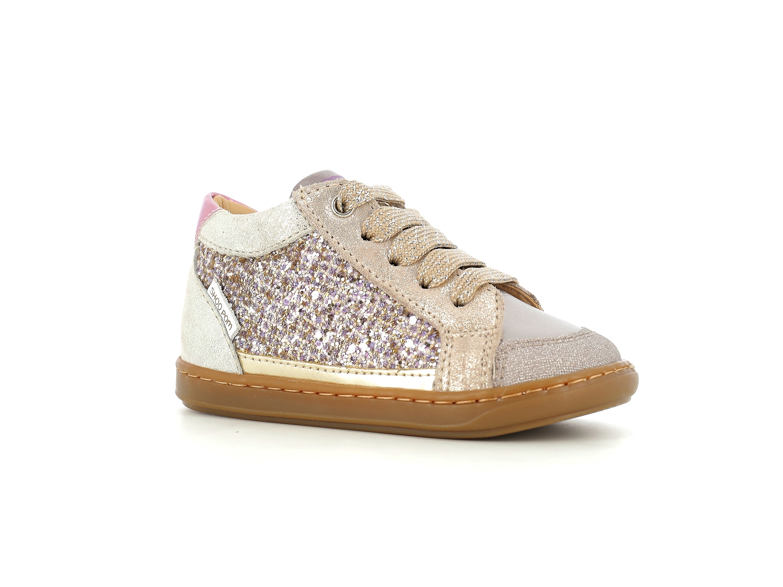 Shoopom-BOUBA CONNECT Glitter Or rose