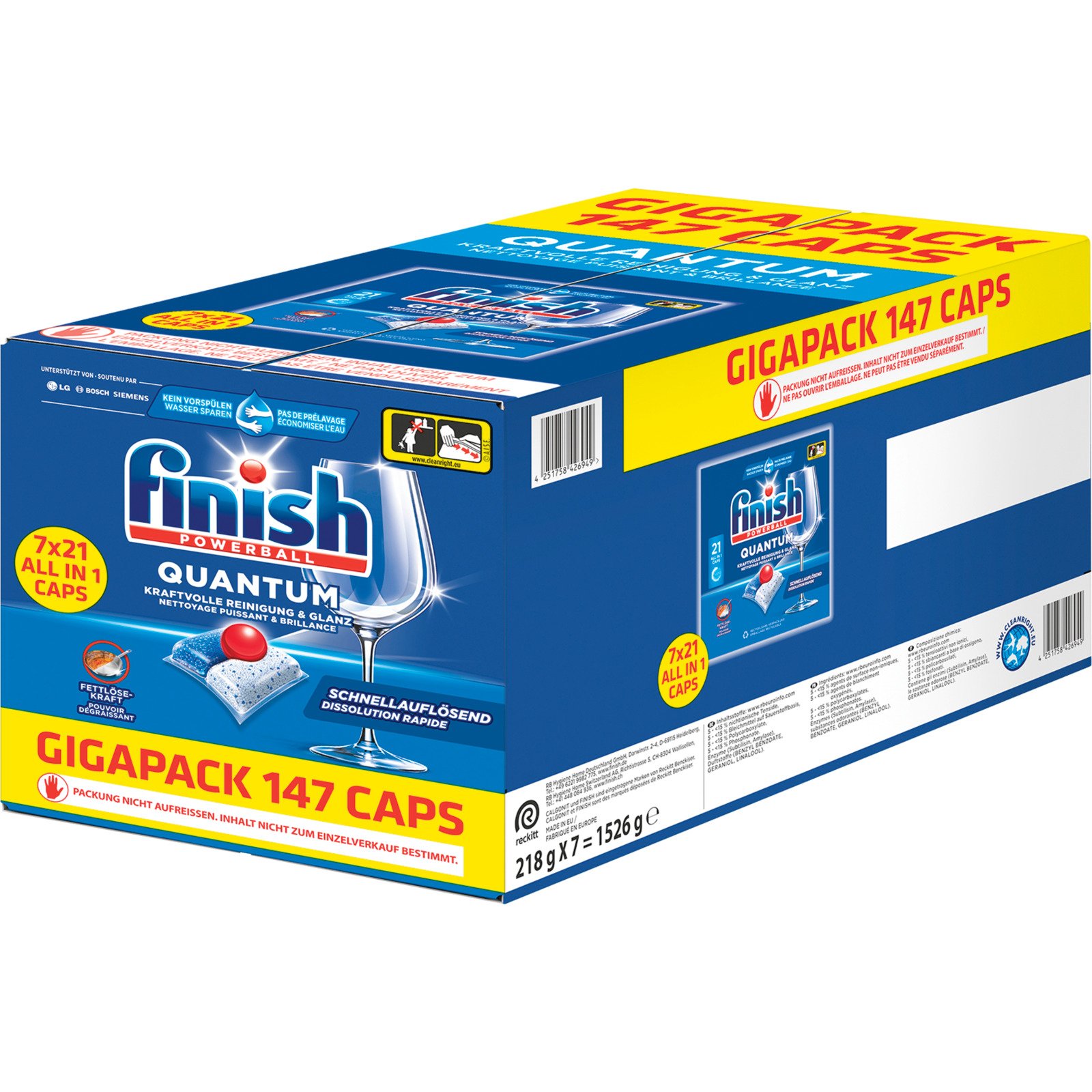 Finish Quantum Regular 147 Tabs