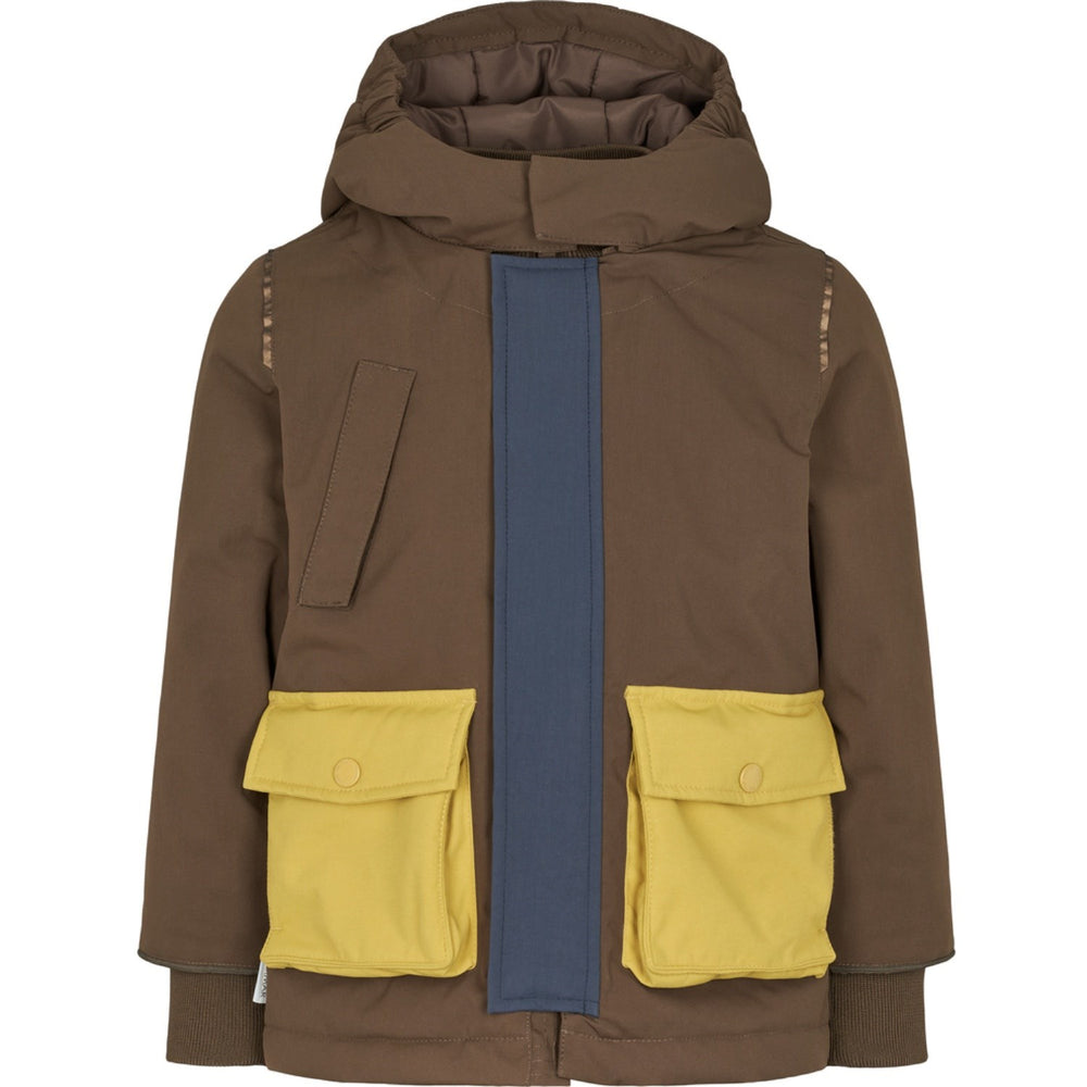 Køb MarMar Tech. Outerwear Solid Deep Choco Block Omas Jakke