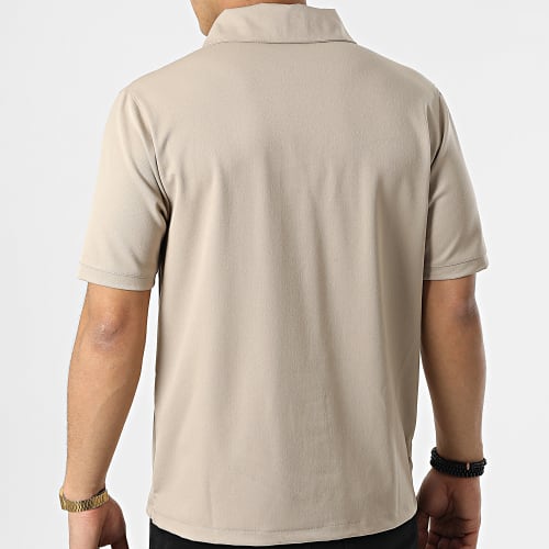 Polo A Manches Courtes TS-14 Beige