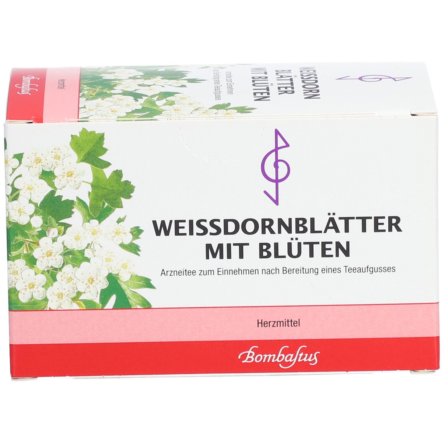 Bombastus Weißdornblätter mit Blüten