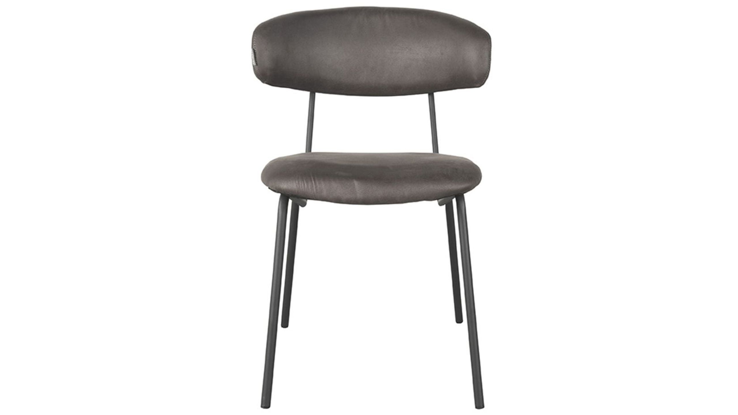 Eetkamerstoel Antraciet IH-50.159 Zack B53 x D59 x H79 cm