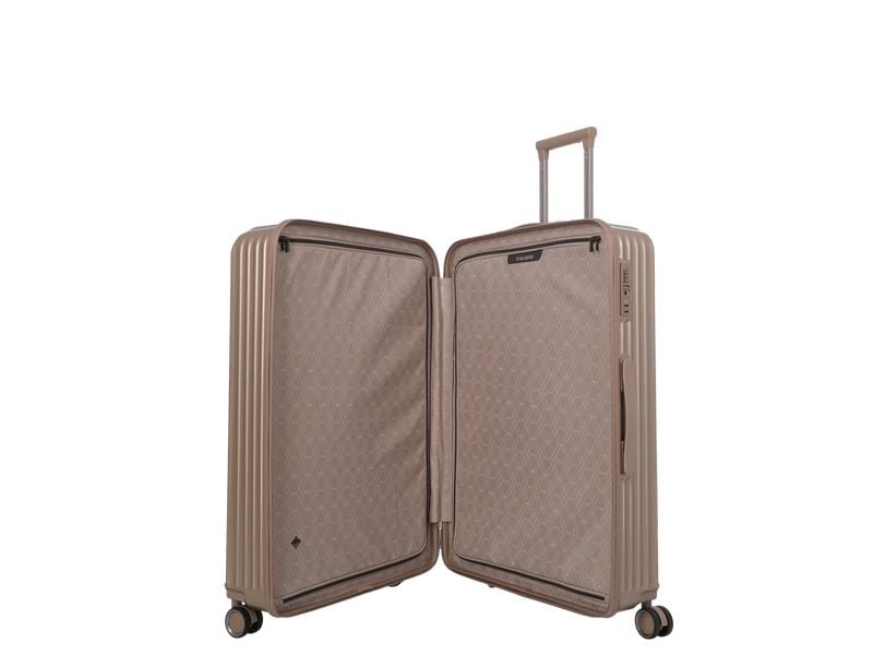travelite Paros Trolley L 101 l, Braun Reisekoffer