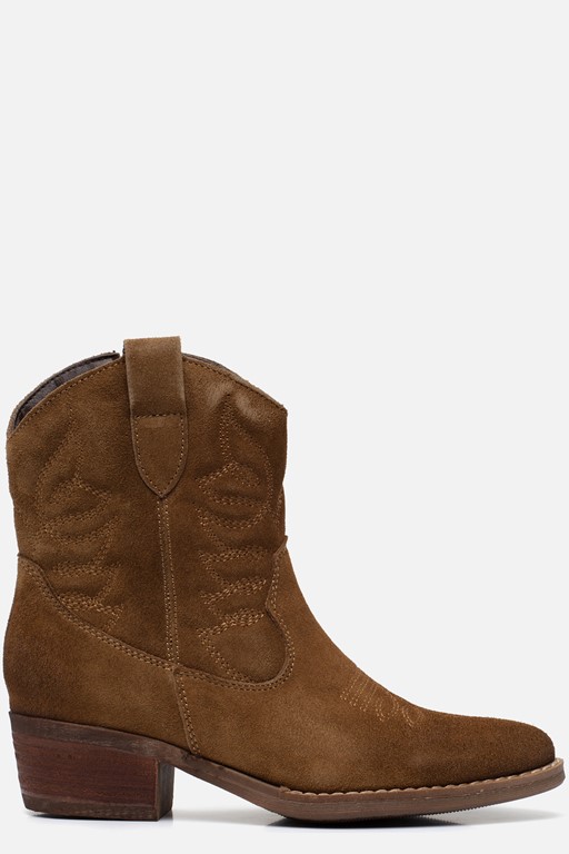 Muyters Cowboylaarzen bruin Suede