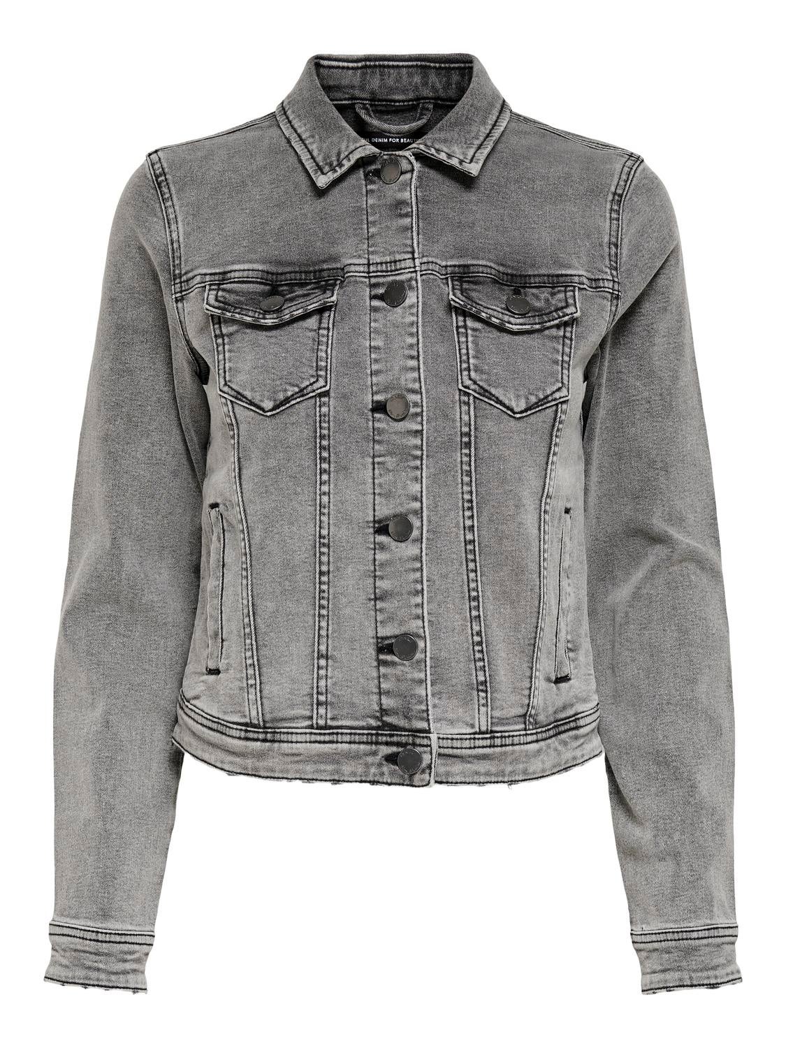 ONLTIA Jeansjacke Grey Denim