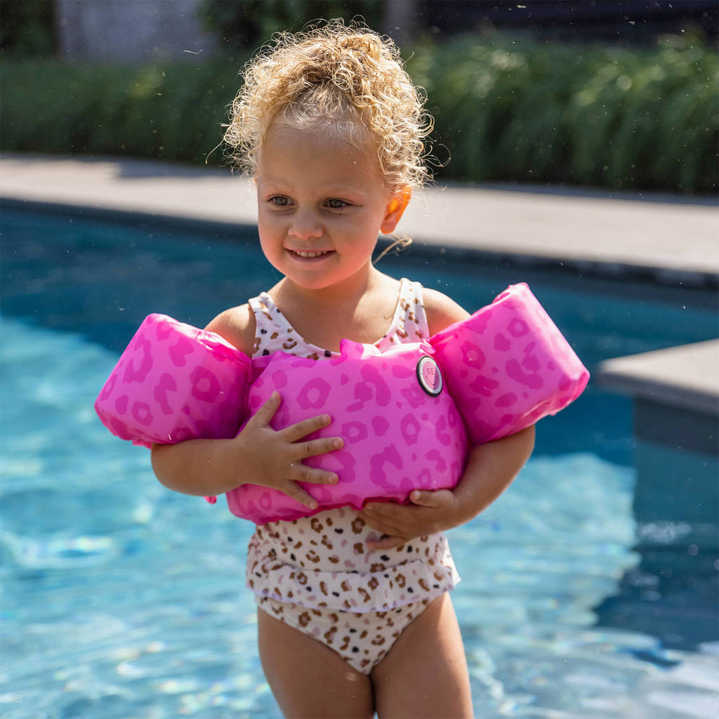 Zwembandjespuddle jumper Panterprint 2-6 jaar