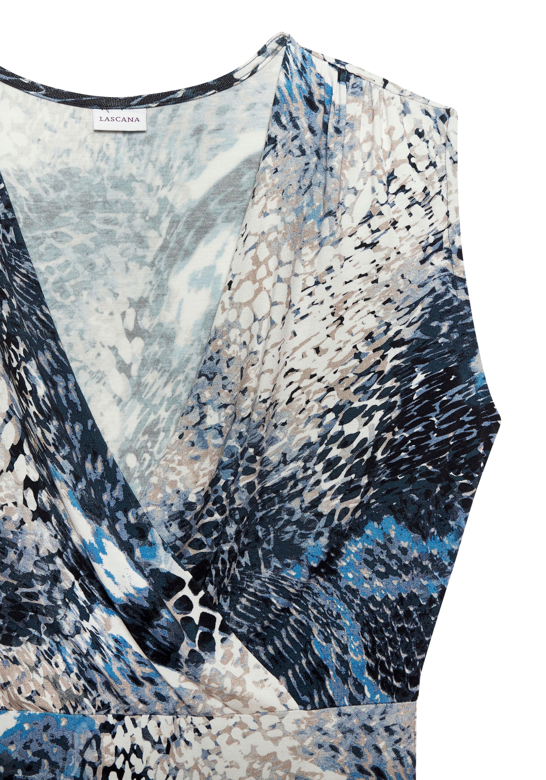 LASCANA Shirttop , mit dezenten Raffungen an der Schulter, elastisches Damentop