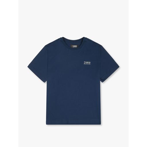 7 DAYS Active Organic Fitted T-shirt, Pageant Blue, XL
