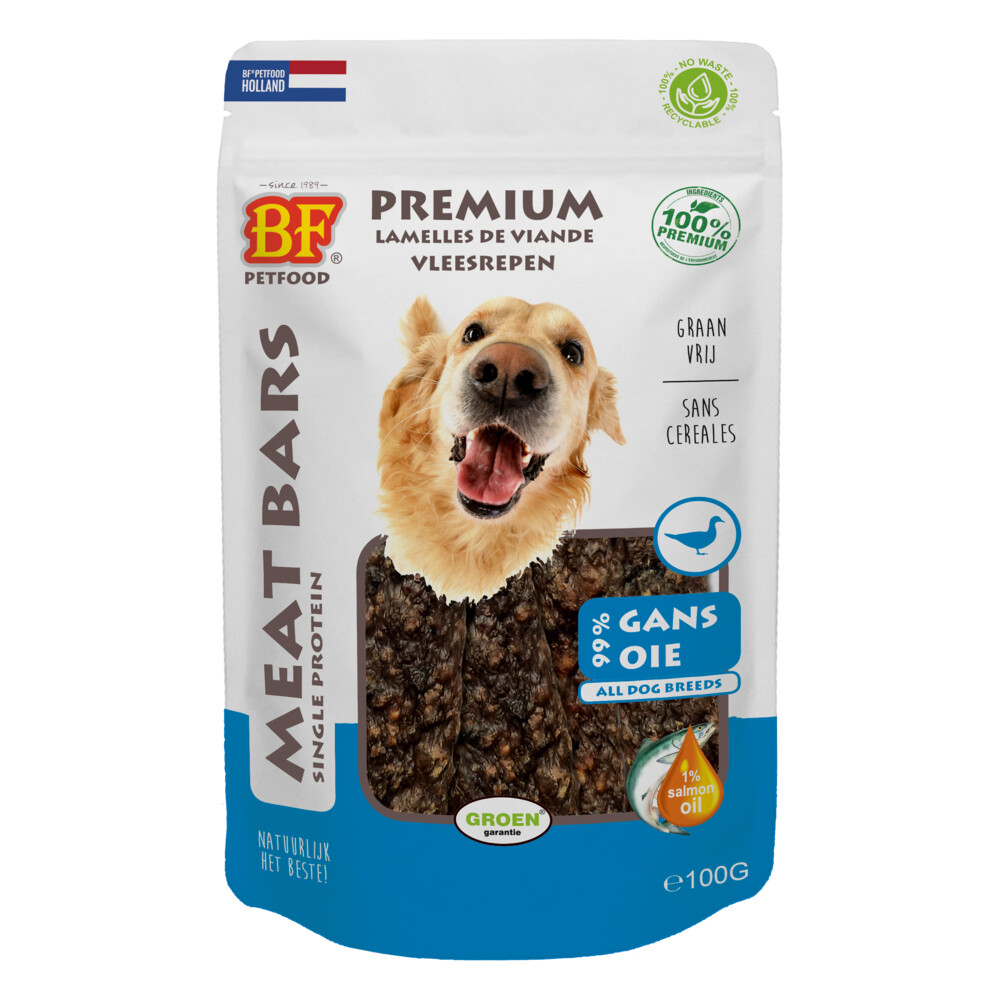 BF Petfood Meat Bars Gans100 gr