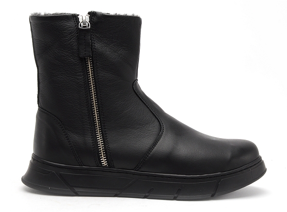 Andrea conti boots bottine plates femme 0346049 noir