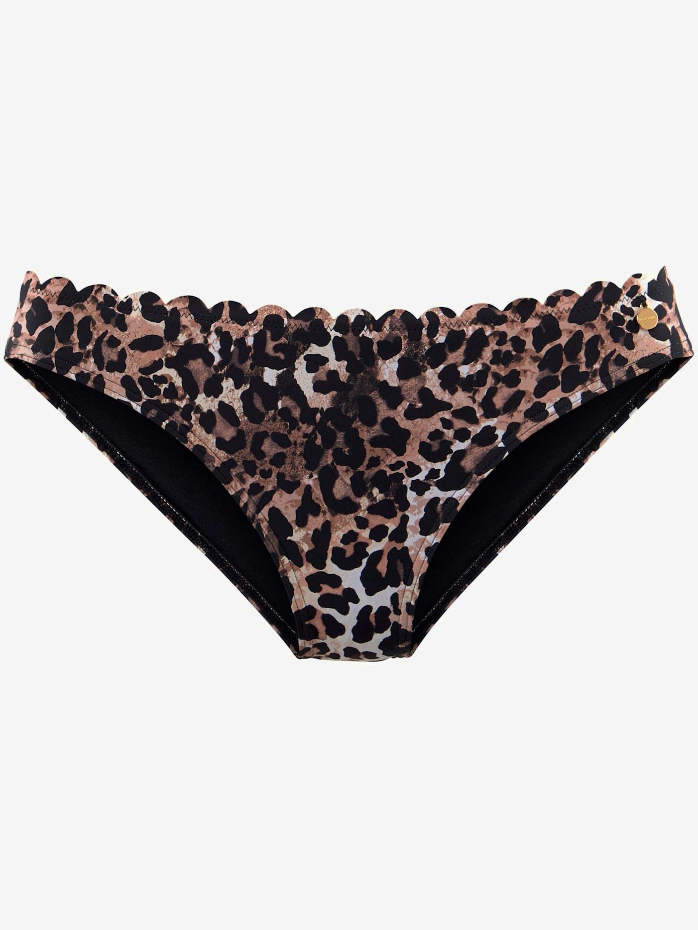 Bas de maillot de bain imprimé léopard tendance