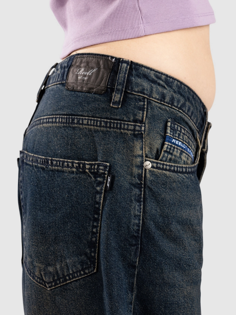 REELL Chloe Baggy Jeans crazy dirty