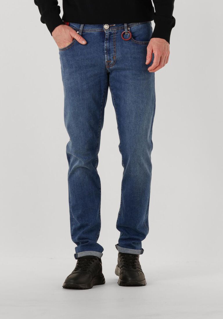 blauwe tramarossa slim fit jeans michelangelo