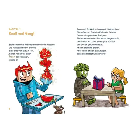 Carlsen Verlag Lesenlernen mit Spaß – Minecraft 2: Monster – bis zum Umfallen!