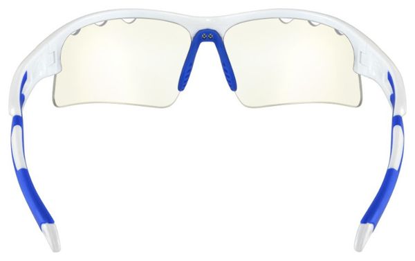 Lunettes AZR Kromic Huez Blanc - Verres Photochromique Bleu