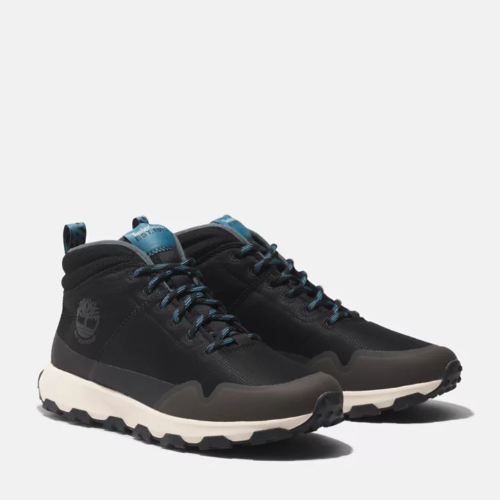 Bota impermeável Winsor Trail para homens, na cor preta.