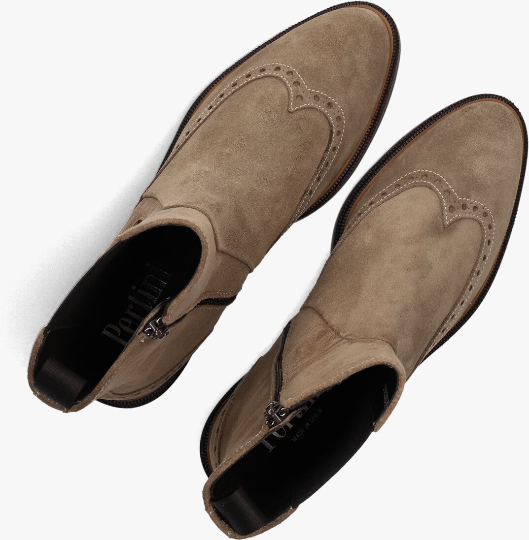 taupe pertini chelsea boots 32068