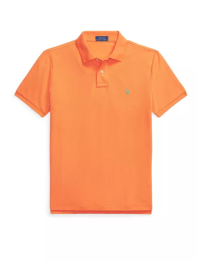 POLO RALPH LAUREN Poloshirt Custom Slim Fit orange