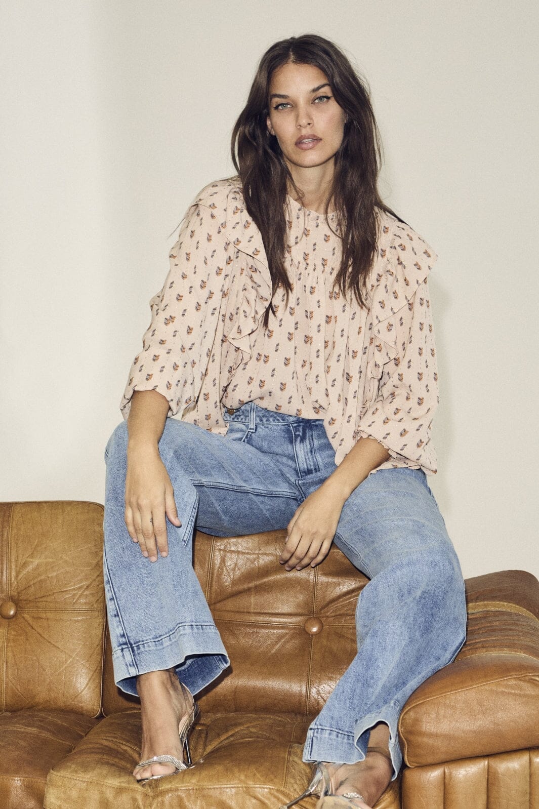 Co´Couture Directioncc Frill Blouse 35575