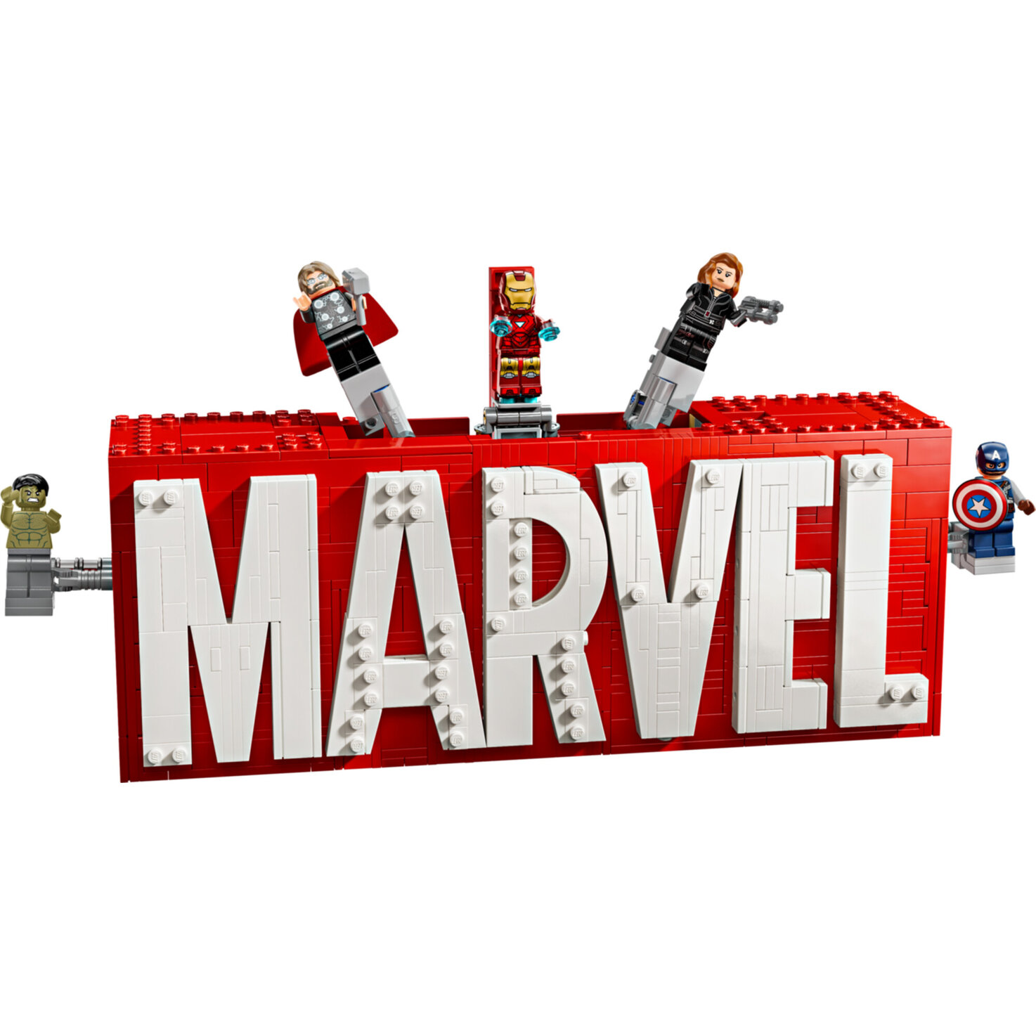 LEGO® Marvel 76313: MARVEL Logo & Minifiguren ab 12 Jahren